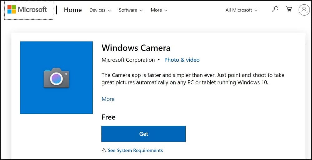 Windows Camera overview