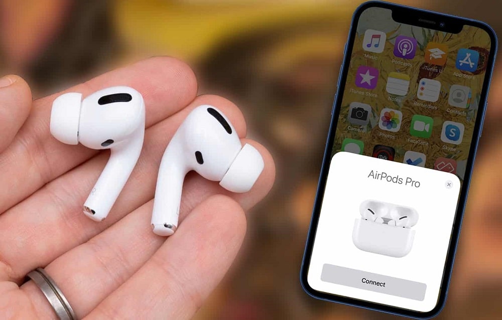 Airpods lights and connection status