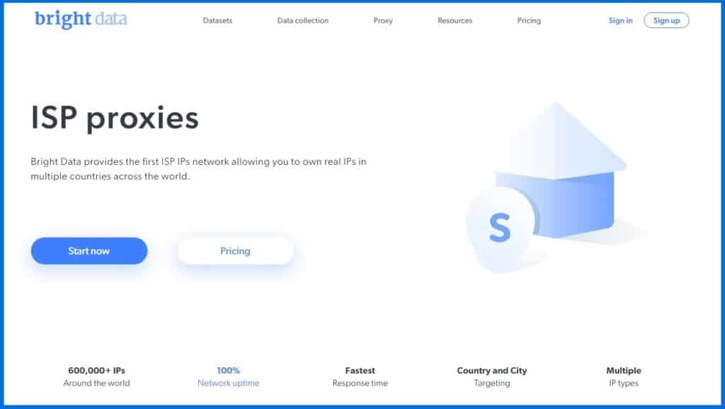Bright Data ISP Proxies