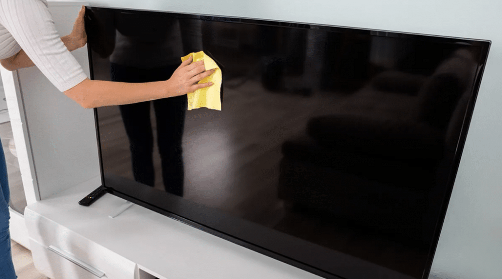 Clean your TV Weekly