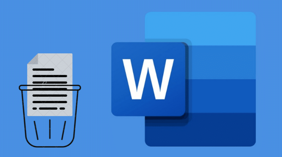 How to delete a page in word