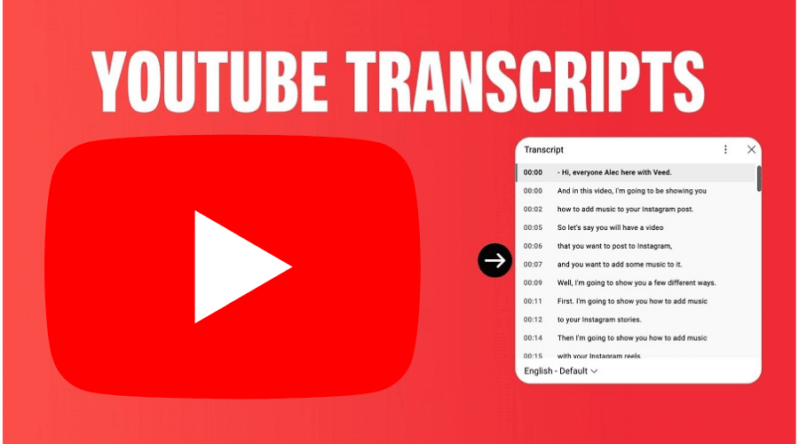 How to get YouTube video transcript