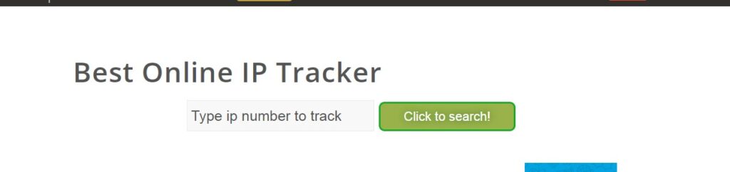 Open Tracker website