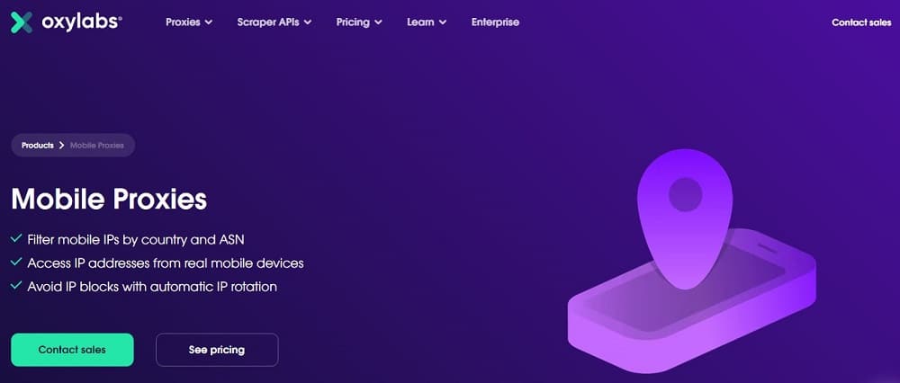 Oxylabs Mobile Proxies