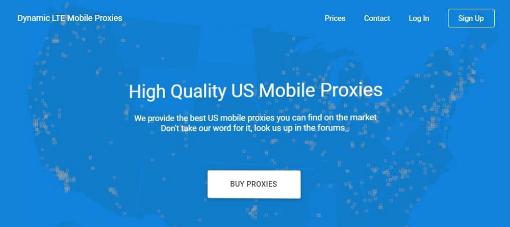 ProxyLTE Homepage