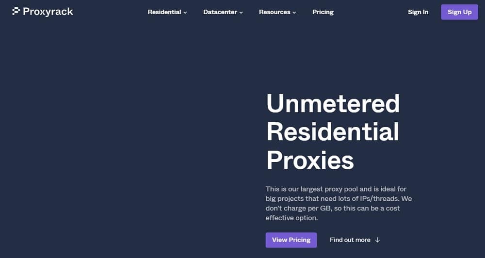 Proxyrack Residential Proxies