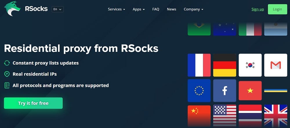 Rsocks Residential Proxy Overview