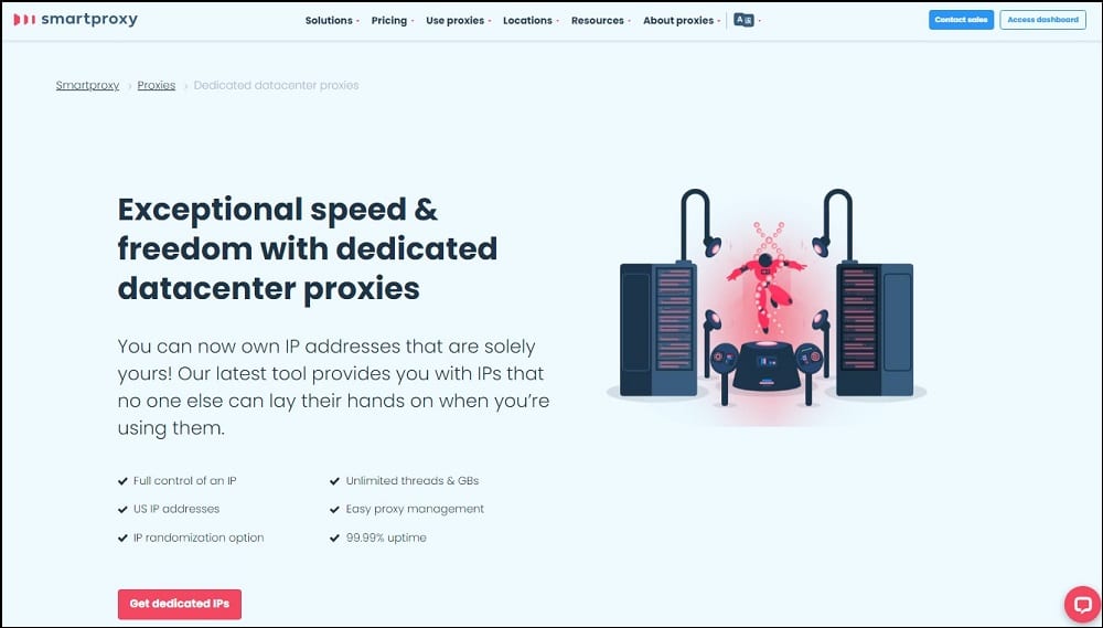 Smartproxy Dedicated Datacenter Proxies Overview