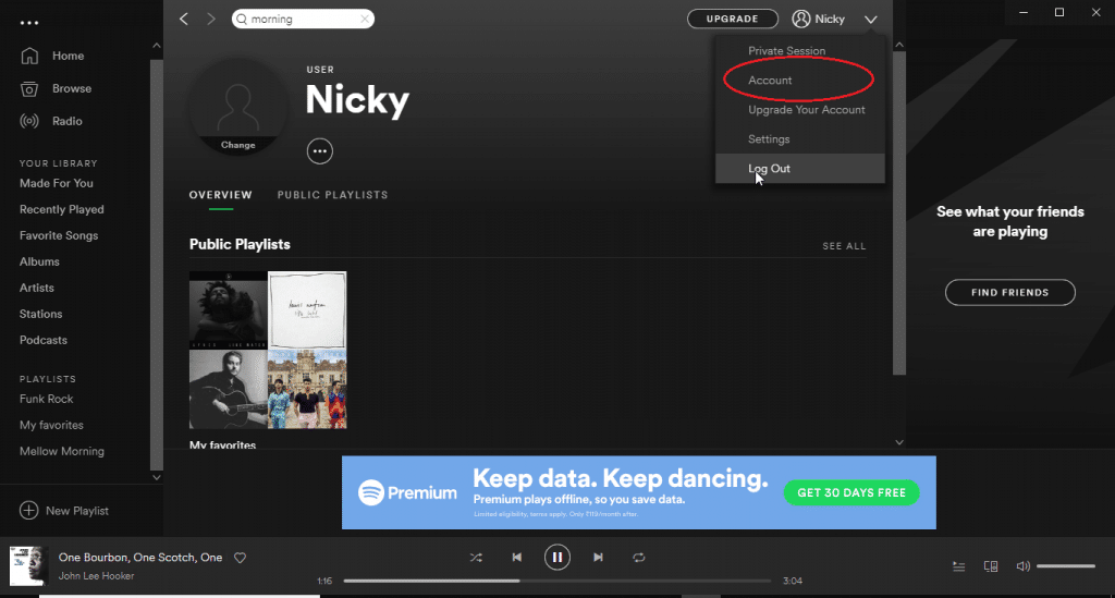 Spotify recovered playlists not showing up
