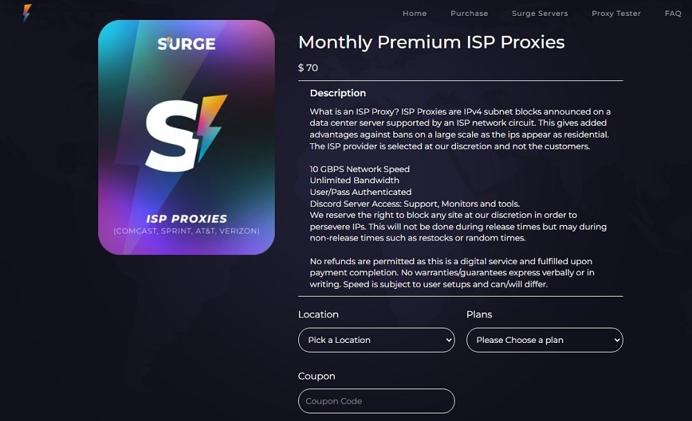 Surge ISP Proxies Overview