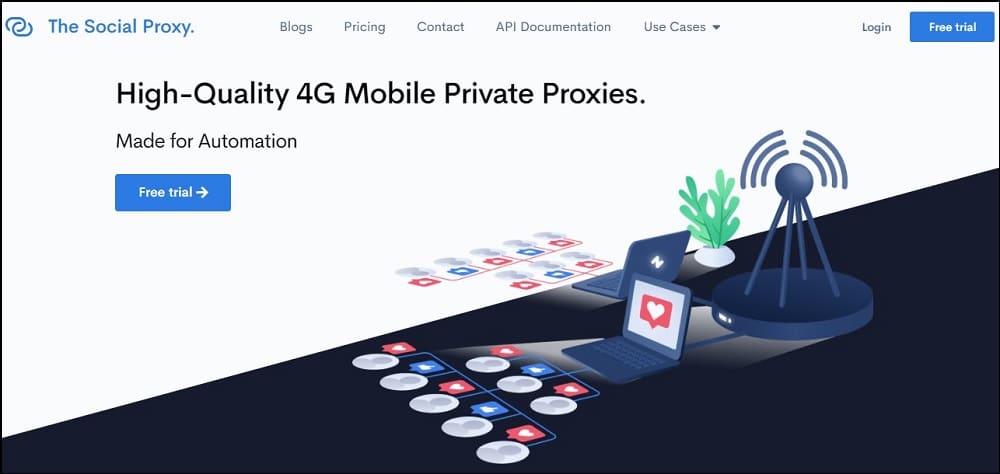 TheSocialProxy for Mobile Private Proxies
