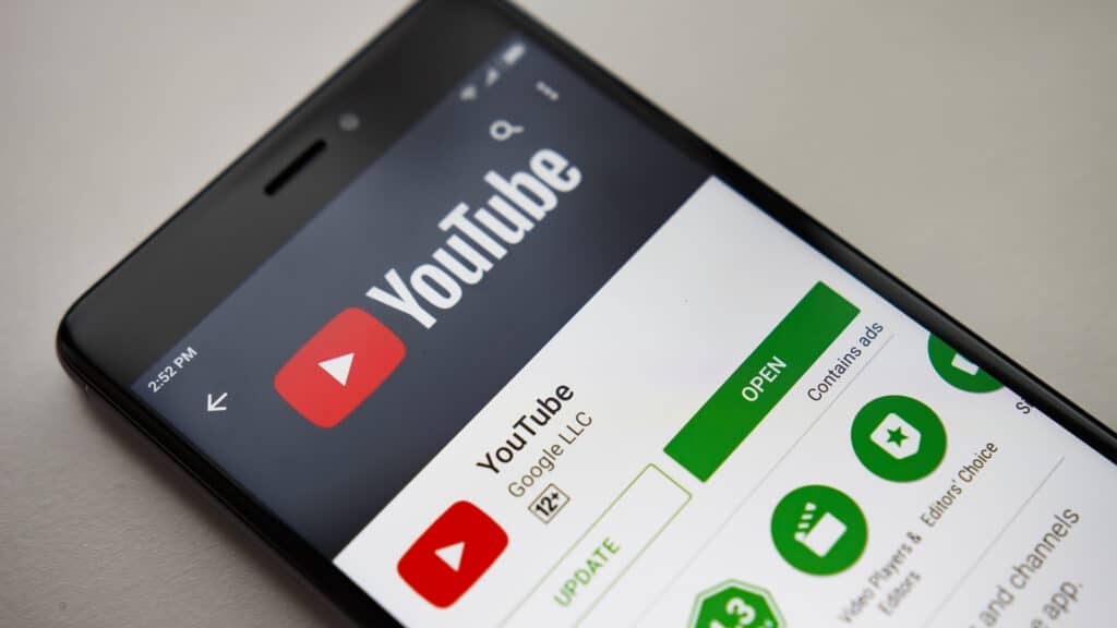 YouTube app updated