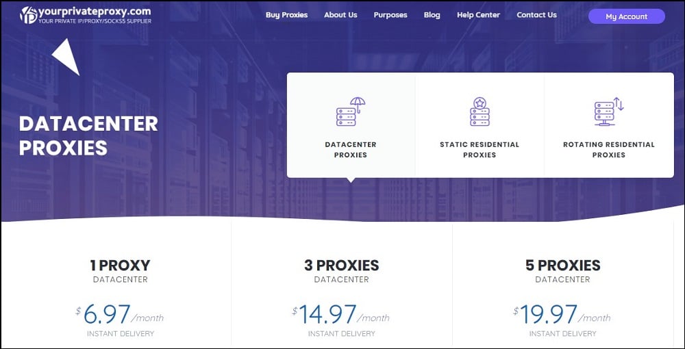 YourPrivateProxy for DataCenter Proxies Overview