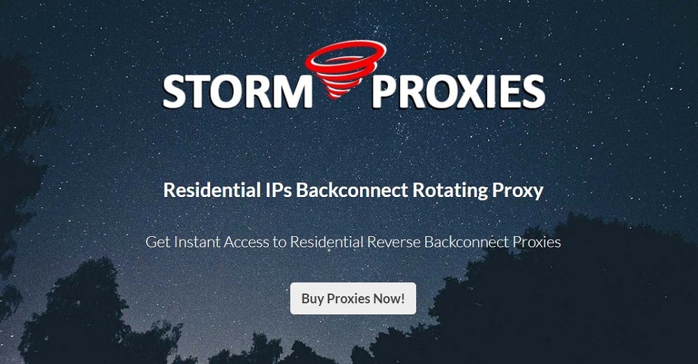 Storm Proxies for Residential Proxies