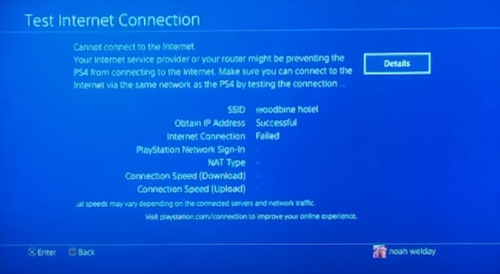 Test Internet Connection