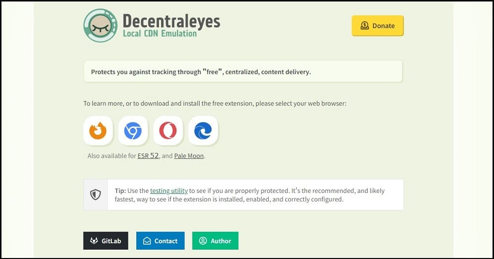 Decentraleyes Overview