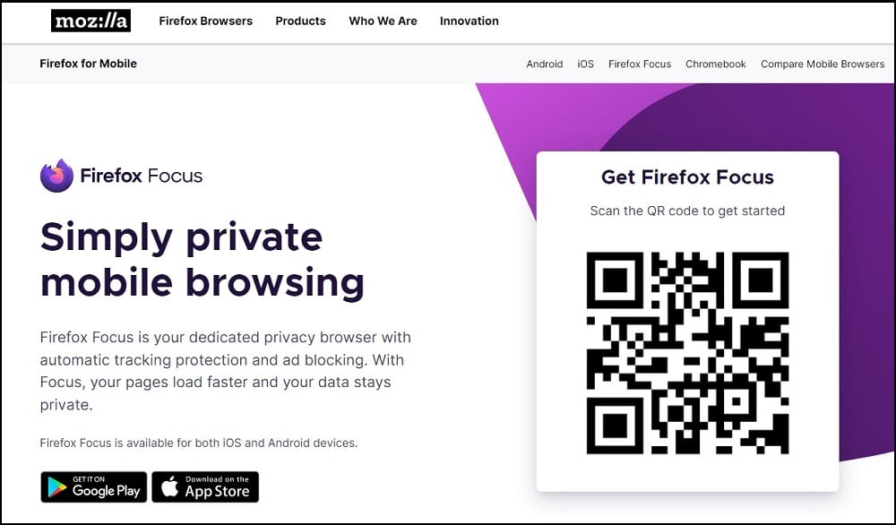 Firefox Focus Overview