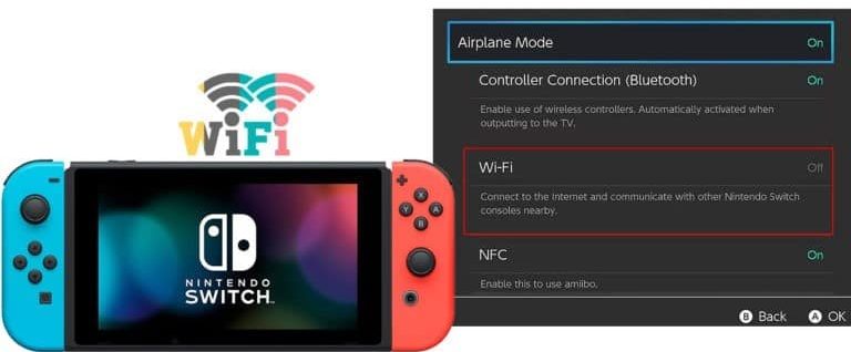 Go to the System Settings of the switch and choose the Internet option