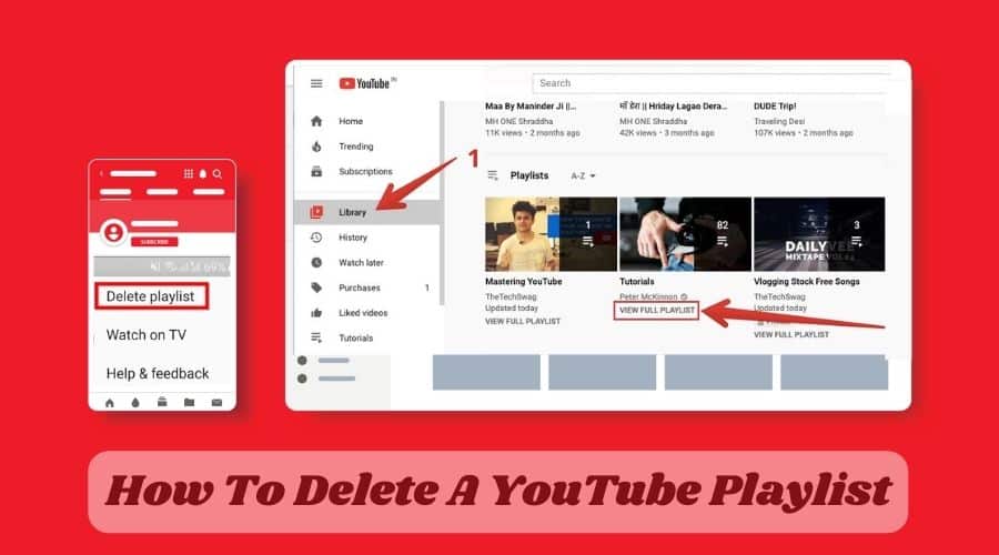 How To Delete A YouTube Playlist