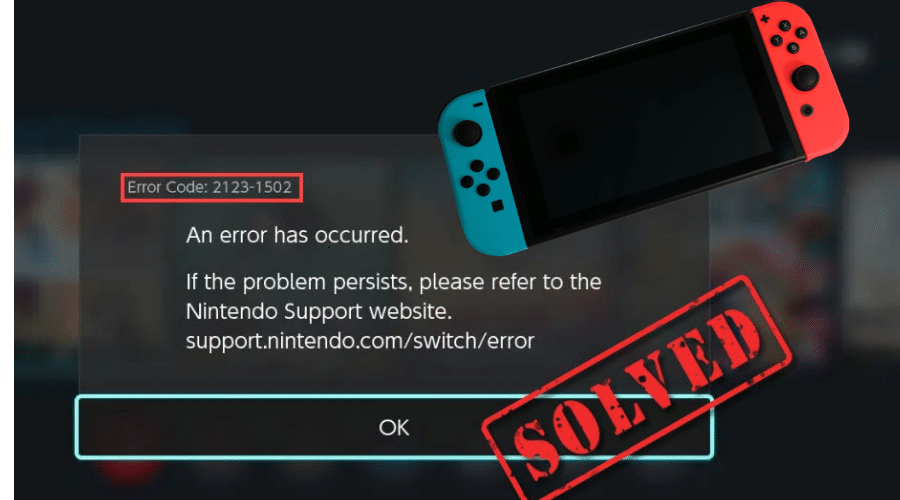Switch Error Code 2123-1502