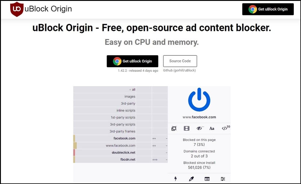 UBlock Origin Overview
