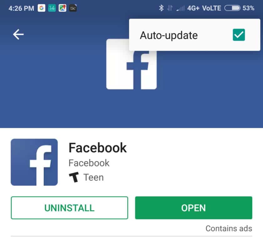 Uninstall And Reinstall The App