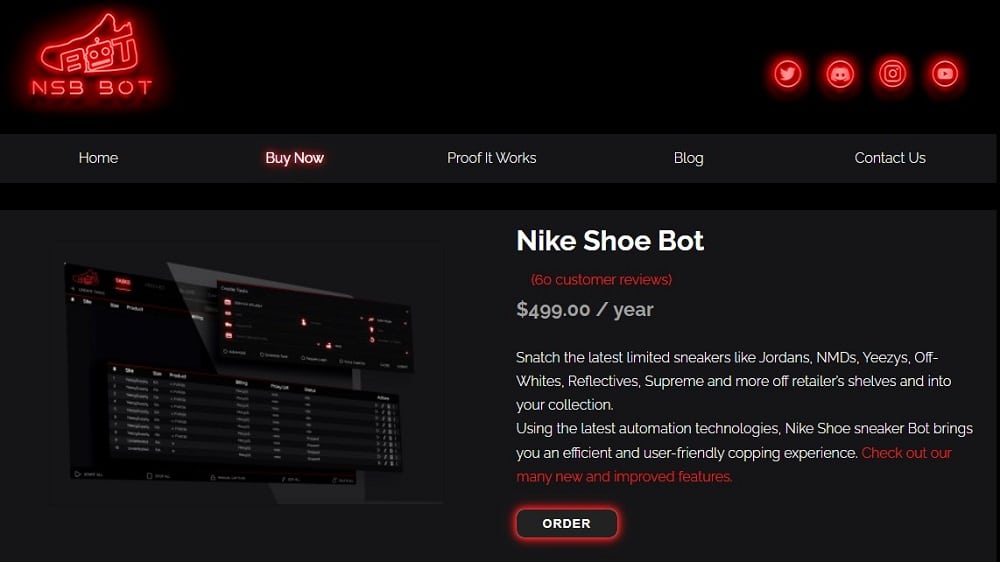 nikeshoebot for Sneakers