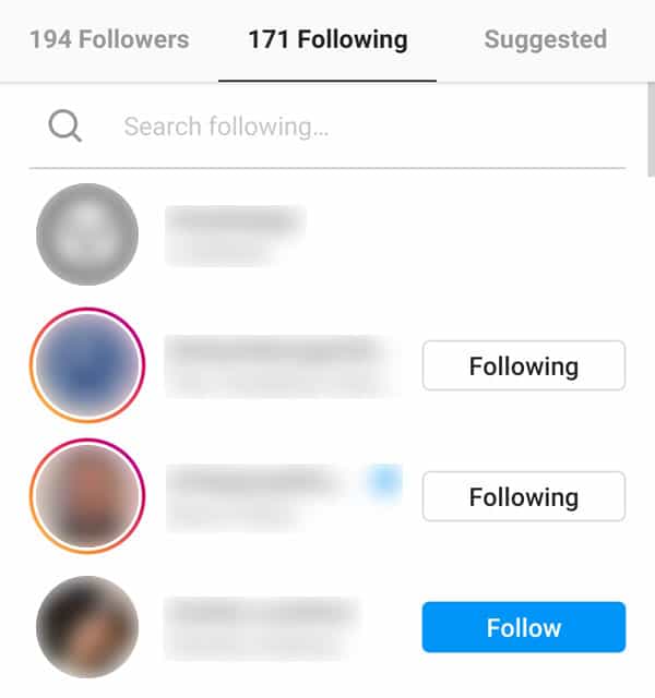 somebody followed you on Instagram
