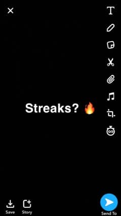 Ask to start a streak