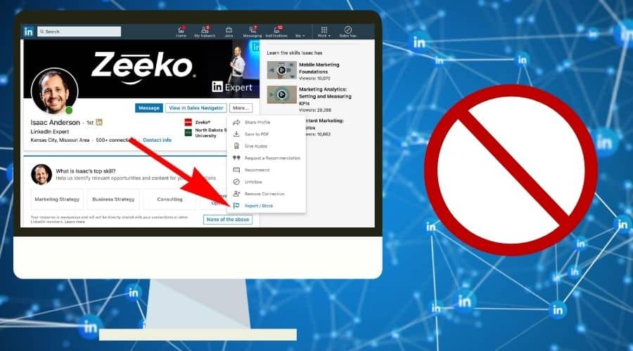 How to Block Someone on LinkedIn