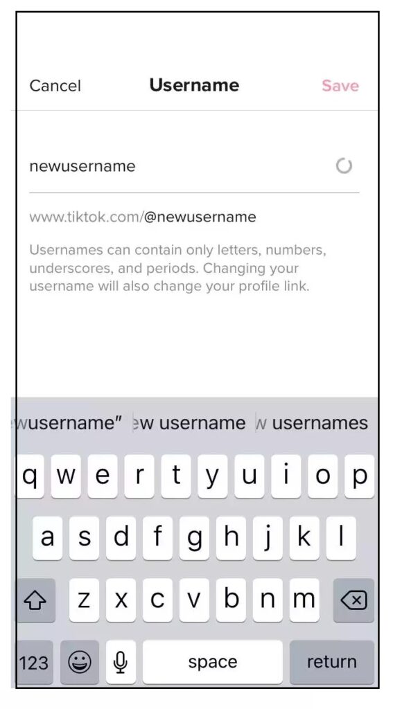 Change your user name