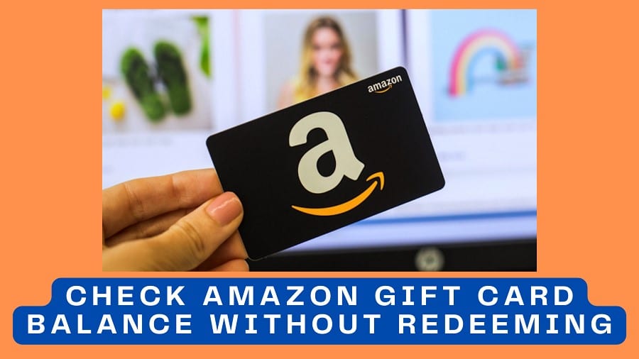 Check amazon gift card balance