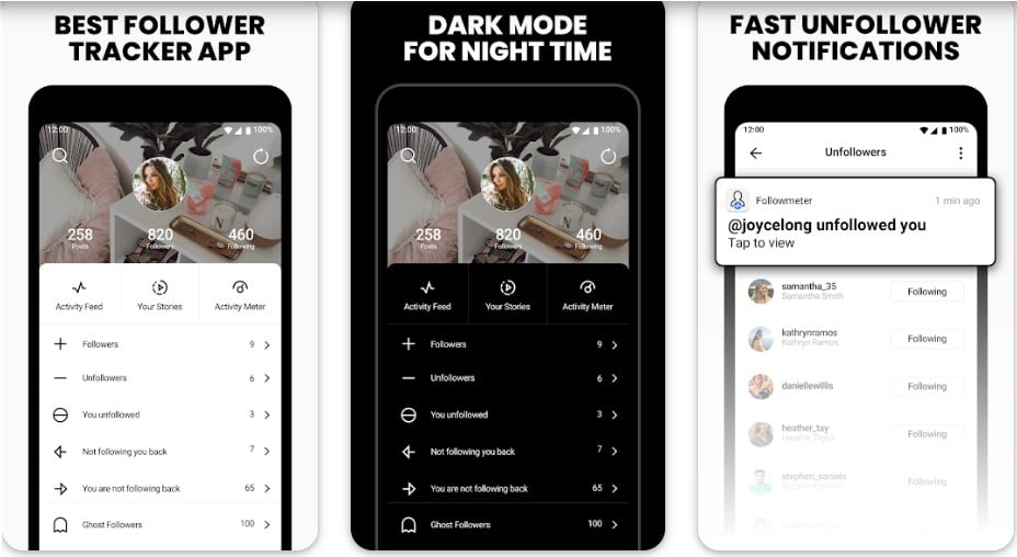 FollowMeter for Instagram apps from google play store