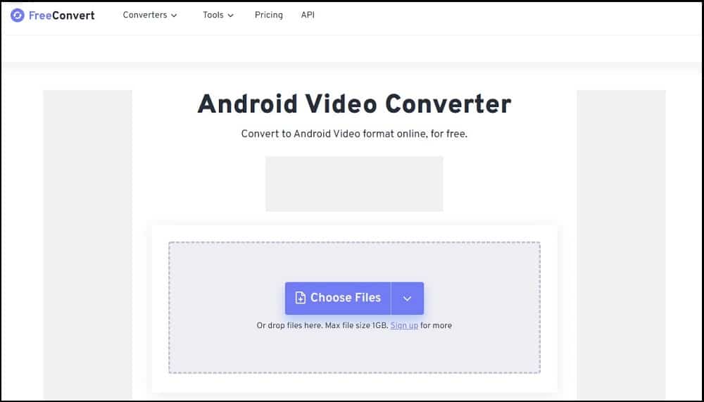 FreeConvert apps Homepage