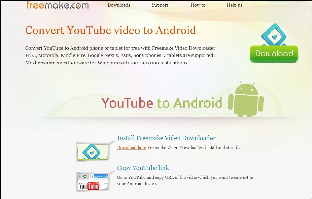 Freemake Video Converter apps Homepage
