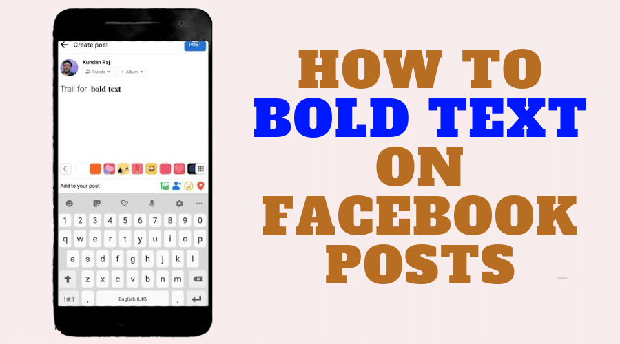 How to 𝐁𝐨𝐥𝐝 𝐓𝐞𝐱𝐭 in Facebook Posts