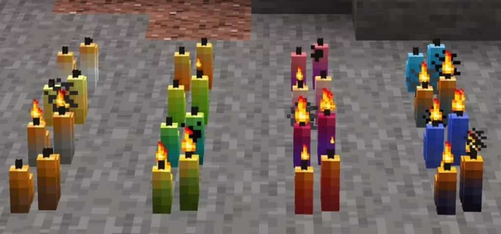 Light a Candle in Minecraft