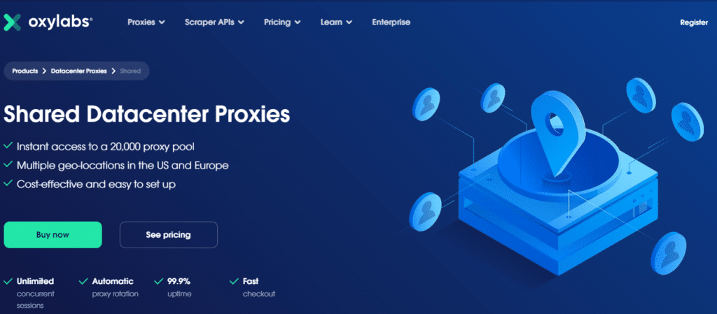 Oxylabs Shared Datacenter Proxies