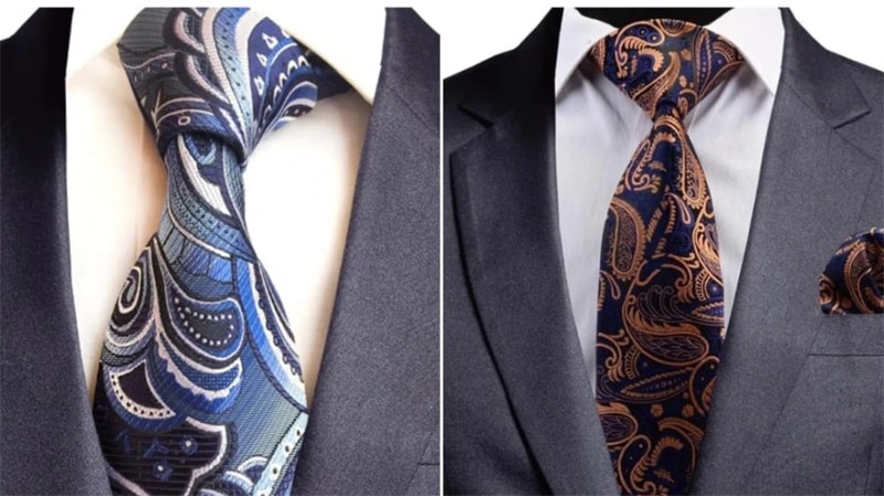 Paisley Silk Tie