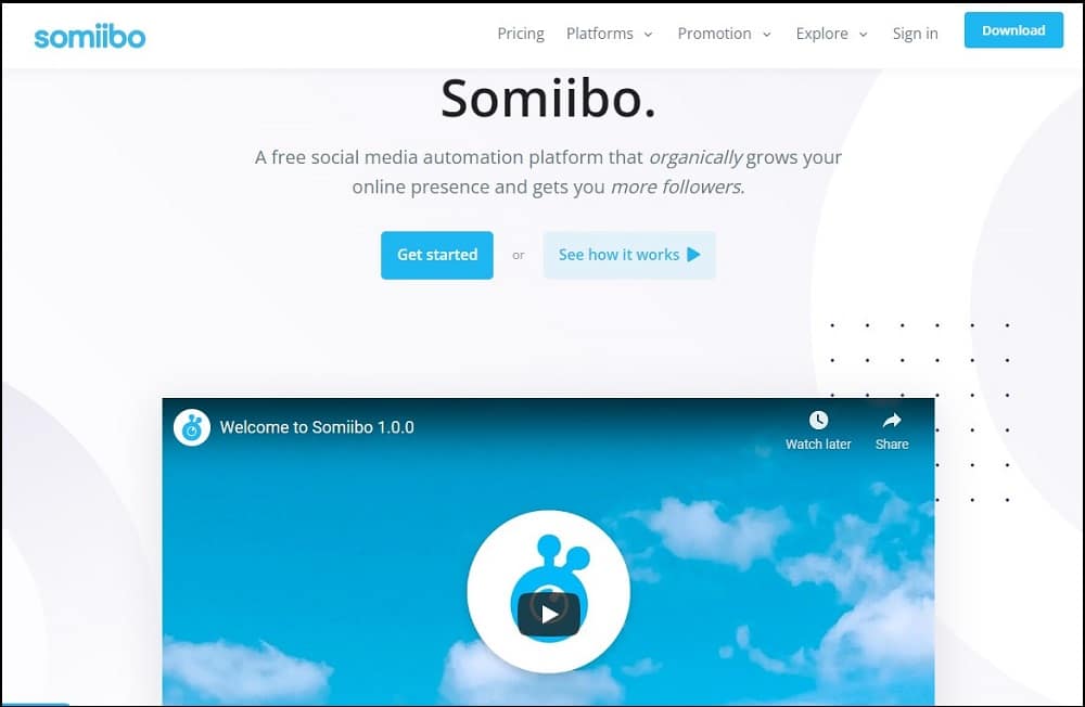 Somiibo Homepage