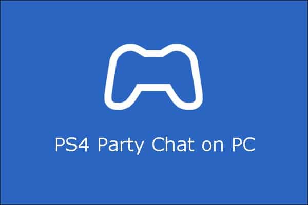 Start PlayStation Party Chat on your PC