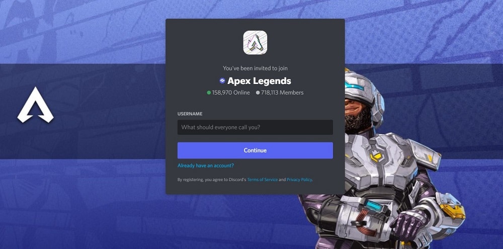 The Official Apex Legends Discord Server overview