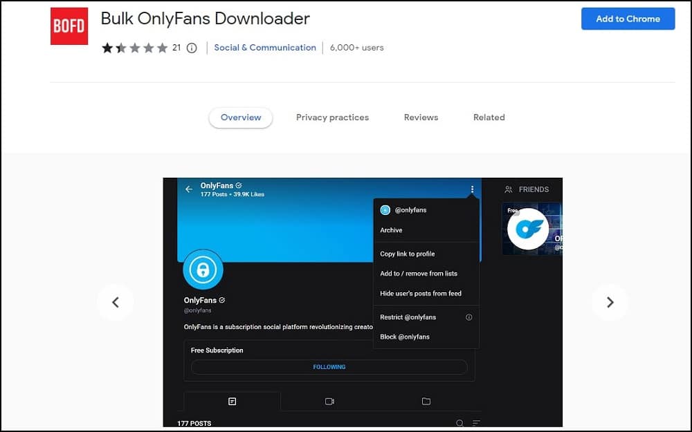 Using Bulk OnlyFans Downloader to Download OnlyFans Videos.