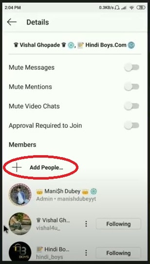 Add People