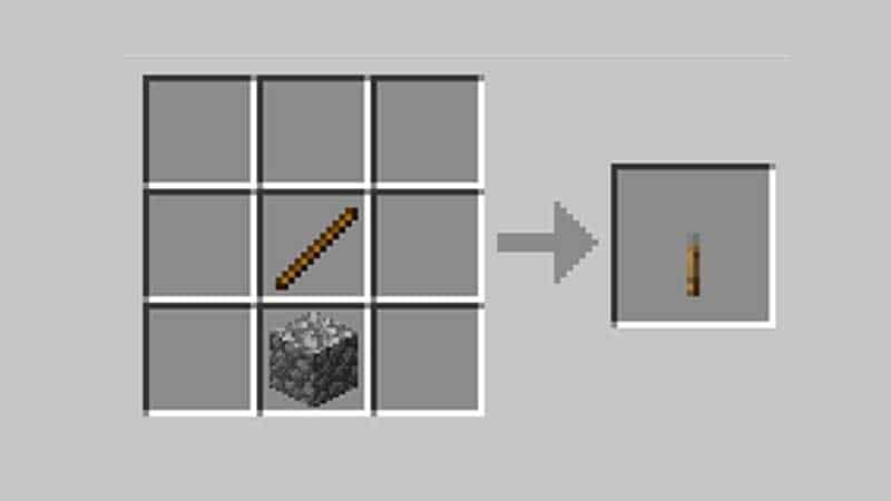 Light a TNT in Minecraft