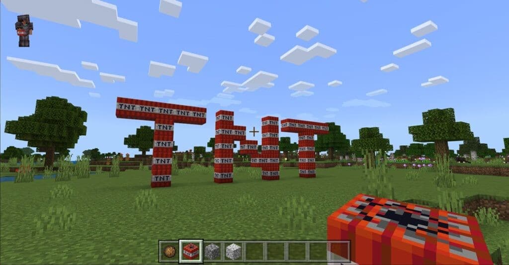 Using other TNT blocks