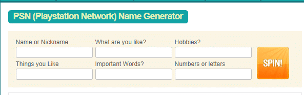 name genarations