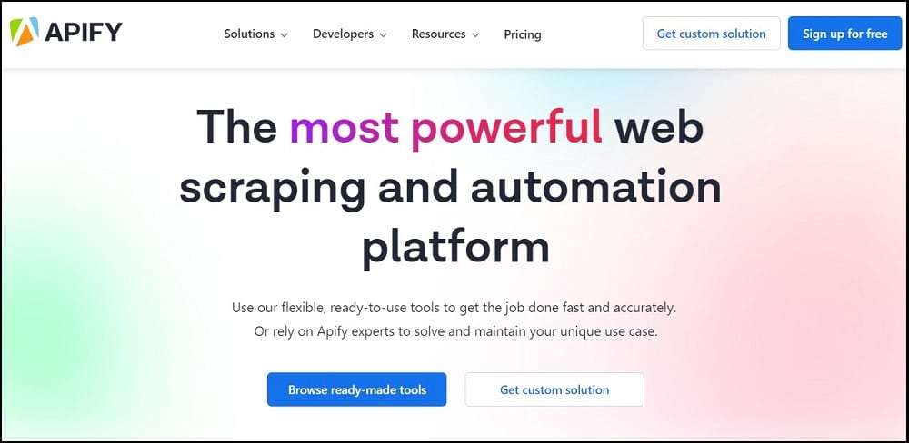 Apify overview