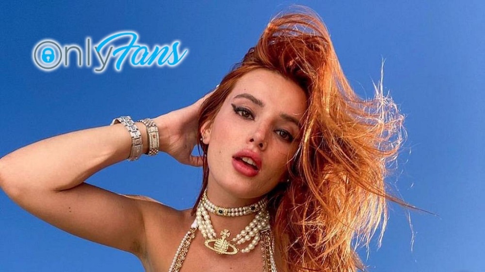 Bella Thorne a high-ranking content creator on OnlyFans made $1 million in the first year