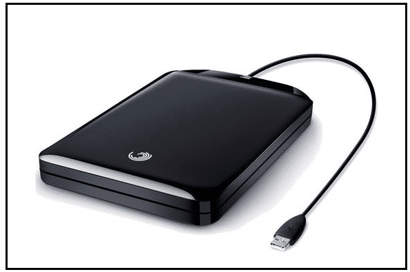 Disconnect the External Hard Drive
